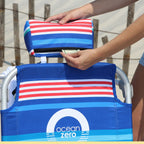 2026 New(2 pack) Ocean Zero Deluxe Backpack Chair Striped