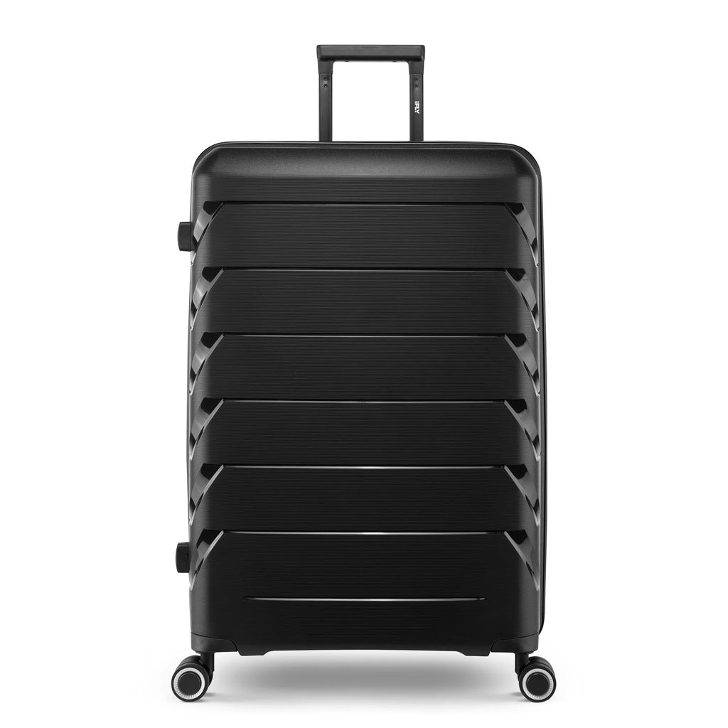 2026 New(2 pack) PUR by iFLY Hardside 28" Checked Luggage, Black
